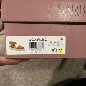 Franco Sarto espadrille platform sandals